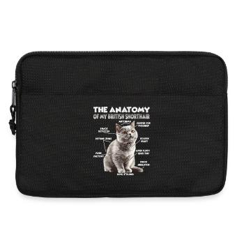 British Shorthair T | Cats Fan Cats British - Laptop bag 13" - black - Front