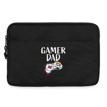 Gamer Dad Controller Kunst - Laptoptasche 13" - Schwarz - Vorne