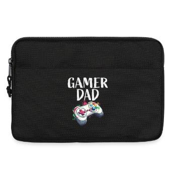 Gamer Dad Controller Splash - Laptoptasche 13" - Schwarz - Vorne