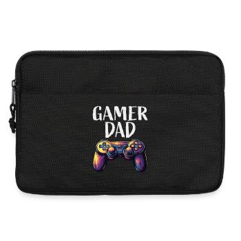 Gamer Dad Controller Motiv - Laptoptasche 13" - Schwarz - Vorne