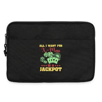 Casino - Sacoche pour ordinateur portable 13 pouces - noir - Devant