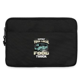 Food trucker de rue Imbisswagen - Sacoche pour ordinateur portable 13 pouces - noir - Devant