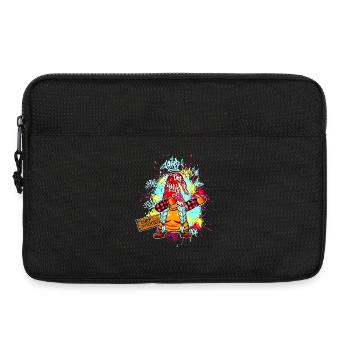 CHEF WICHTEL Dab Graffiti Weiblich Xmas Spruch - Laptoptasche 13" - Schwarz - Vorne
