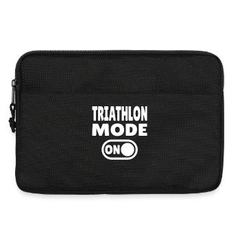 Mode triathlon ACTIVÉ - Course cycliste de natation - Sacoche pour ordinateur portable 13 pouces - noir - Devant