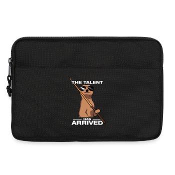 The Talent has lustiges Billard Billardspieler - Laptoptasche 13" - Schwarz - Vorne