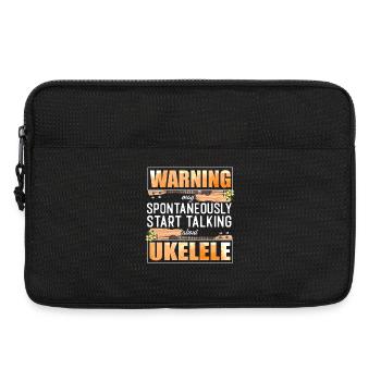 Hawaiian Ukulele Uke Warning May - Laptoptasche 13" - Schwarz - Vorne