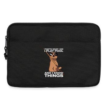 That's what i do lustiges Billard Billardspieler - Laptoptasche 13" - Schwarz - Vorne