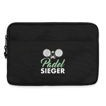 Joueur de padel GAGNANT Padel Sports de Padel Plaisir - Sacoche pour ordinateur portable 13 pouces - noir - Devant