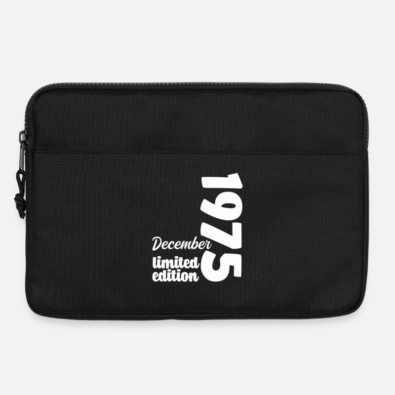 Geburtstag Dezember 1975 Limited Edition Geschenk - Laptoptasche 13" - Schwarz