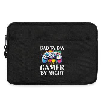 Dad by Day Gamer by Night - Laptoptasche 13" - Schwarz - Vorne