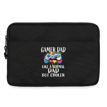 Gamer Dad Controller - Laptop bag 13" - black - Front