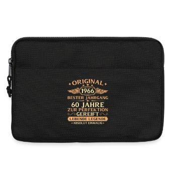 1966 Year of construction Living Legend - 60th Birthday - Laptop bag 13" - black - Front