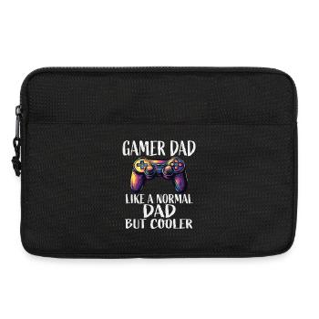 Gamer Dad Cooler Controller Spruch - Laptoptasche 13" - Schwarz - Vorne