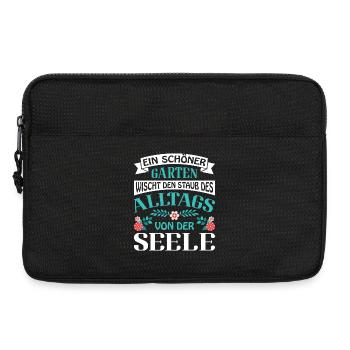 Horticulture Gardener Garden Gardening Sayings - Laptop bag 13" - black - Front