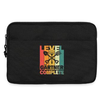 Garden Gardener Gardening Saying Horticulture Plants - Laptop bag 13" - black - Front