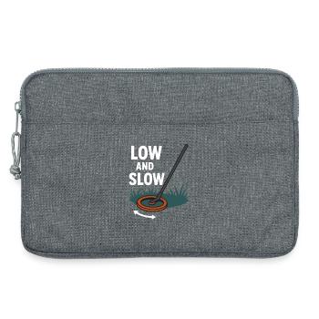 Low And Slow Metal Detecting Treasure Hunt - Laptop bag 13" - heather grey - Front
