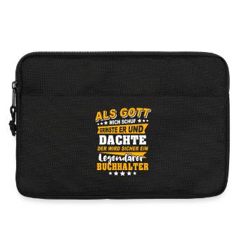 Accountant Sayings - Laptop bag 13" - black - Front