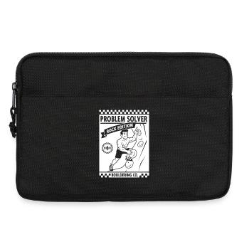 Problem Solver Rock Edition Climbing Wall Fun - Laptop bag 13" - black - Front