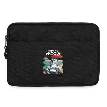 Was der Phoque Normandy Regional Humor Pride - Laptoptasche 13" - Schwarz - Vorne