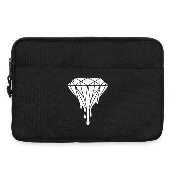 Diamond Melting Retro Vintage - Laptoptasche 13" - Schwarz - Vorne