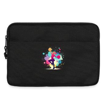 Cheerleader, Cheerleading, Cheer, Girl - Laptop bag 13" - black - Front