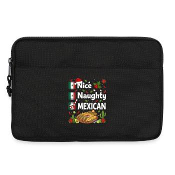 Nice Naughty Mexican Fiesta - Laptoptasche 13" - Schwarz - Vorne