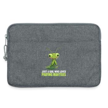 Mantes religieuses Mantes religieuses - Sacoche pour ordinateur portable 13 pouces - gris chiné - Devant