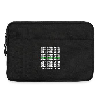 Slime Schleim Schleimig - Laptoptasche 13" - Schwarz - Vorne