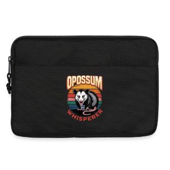 Funny Opossum - Laptop bag 13" - black - Front