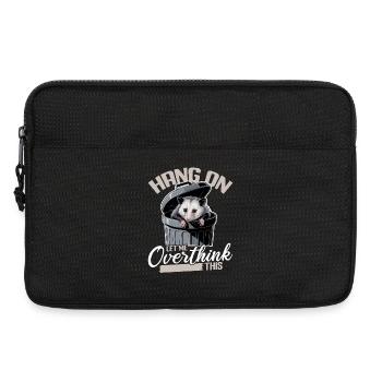 Funny Opossum - Laptop bag 13" - black - Front