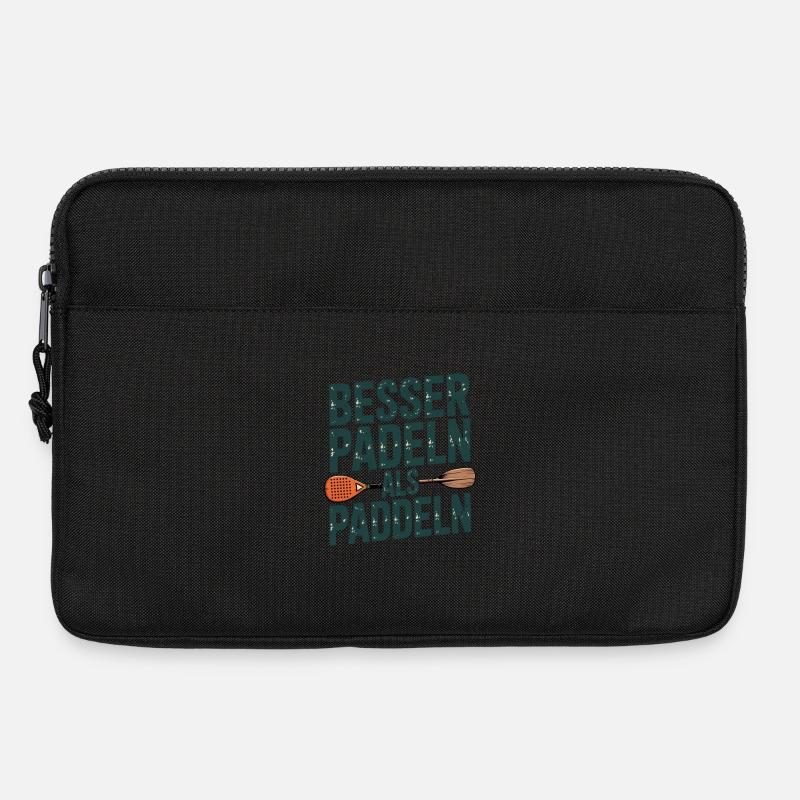 Besser Paddeln Als Paddeln - Laptoptasche 13" - Schwarz