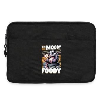 Funny Opossum - Laptop bag 13" - black - Front