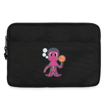 Joueurs de basket-ball Octopus Sports de basket-ball - Sacoche pour ordinateur portable 13 pouces - noir - Devant