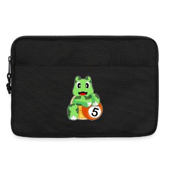 Schildkröte Billiard Queue Sport - Laptoptasche 13" - Schwarz - Vorne