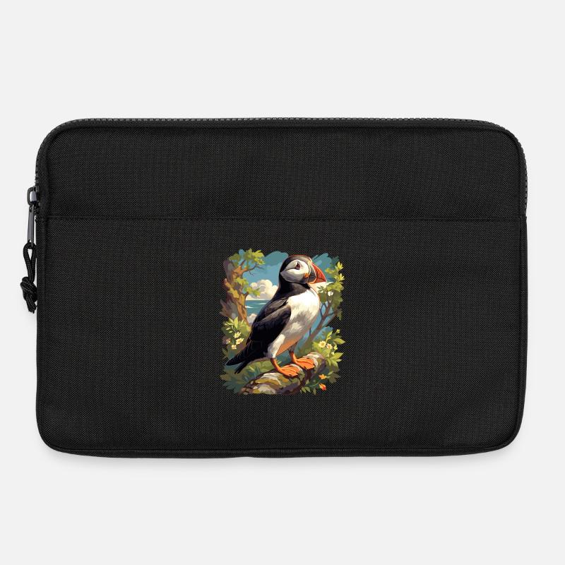 Puffin Papageientaucher - Laptoptasche 13" - Schwarz