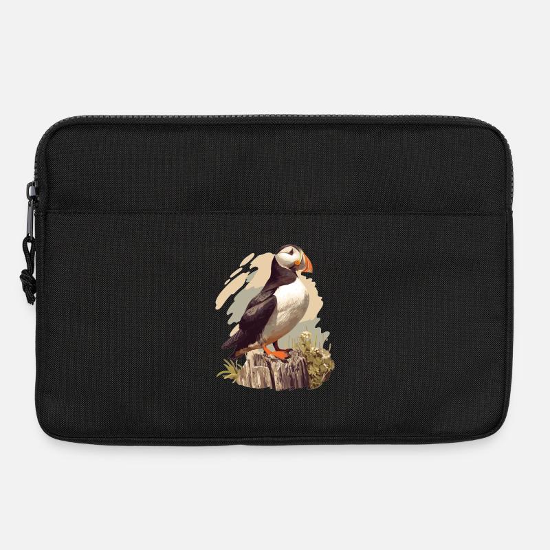 Puffin Papageientaucher - Laptoptasche 13" - Schwarz