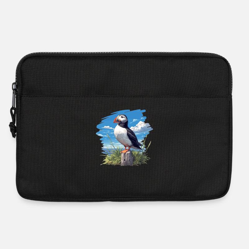 Puffin Papageientaucher - Laptoptasche 13" - Schwarz