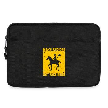 Anti Hobby Horsing - Laptop bag 13" - black - Front
