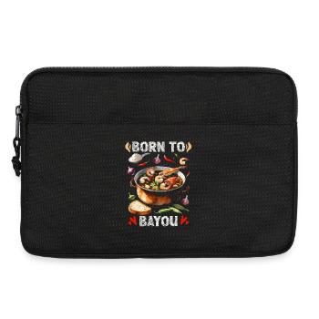 Bayou Essen - Laptoptasche 13" - Schwarz - Vorne