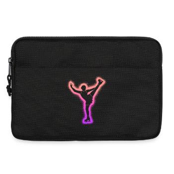 Eiskunstläuferin Eislaufen Mädchen Eiskunstlauf - Laptop bag 13" - black - Front