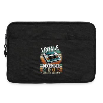 Édition limitée Vintage décembre 2005 - Sacoche pour ordinateur portable 13 pouces - noir - Devant