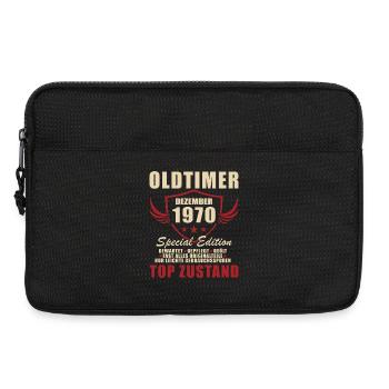 Oldtimer 1970 Special Edition - Laptoptasche 13" - Schwarz - Vorne