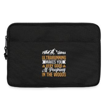 Ultramarathonläufer 100 Meilen Ultramarathon - Laptoptasche 13" - Schwarz - Vorne