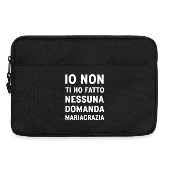 Mariagrazia (Black Version) - Laptop bag 13" - black - Front