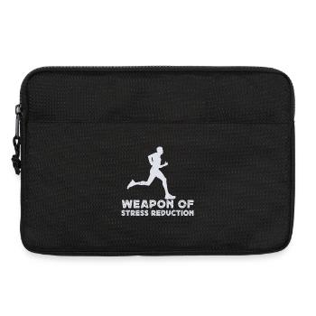Marathon Runner Weapon Of Stress Running - Laptop bag 13" - black - Front