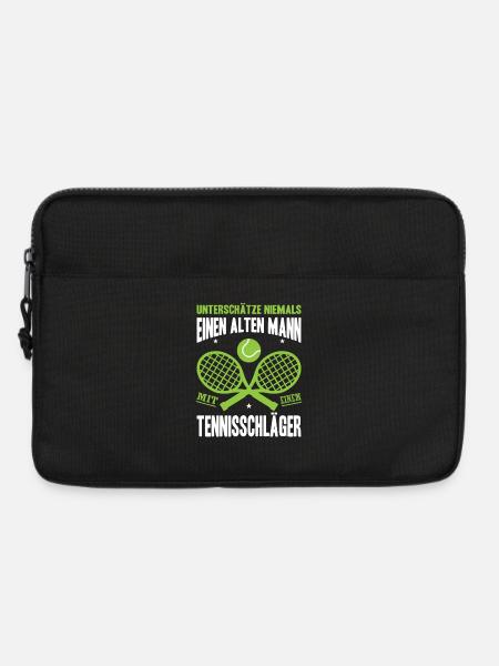 Tennis Player Gifts Tennis Sayings Outfits - Laptop bag 13" - black