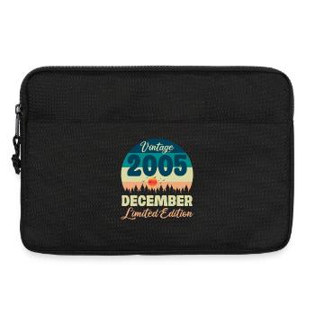 Décembre 2005 Anniversaire Vintage Edition Limitée - Sacoche pour ordinateur portable 13 pouces - noir - Devant