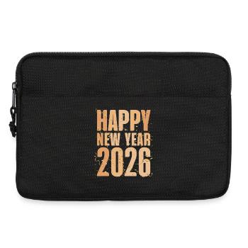 Happy New Year 2026 - Laptop bag 13" - black - Front