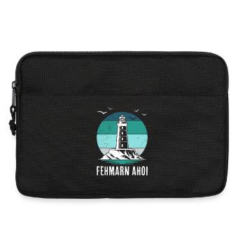 Baltic Sea FEHMARN AHOI Phare Rétro Drôle - Sacoche pour ordinateur portable 13 pouces - noir - Devant