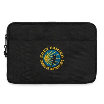 Buen Camino 2026 | Jakobsweg, Pilger, Santiago - Laptoptasche 13" - Schwarz - Vorne